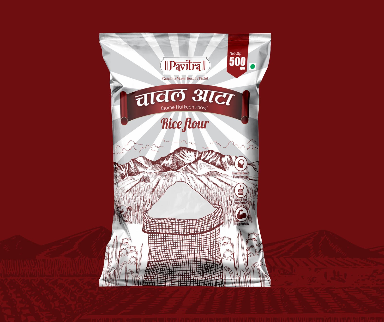 Pavitra - pouch packaging design