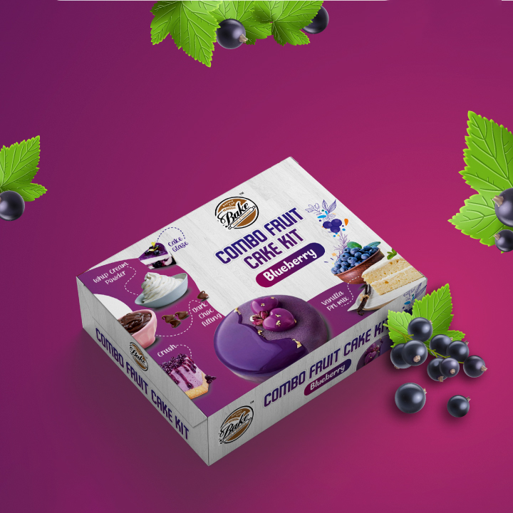 fruit-cake Box Packaging design