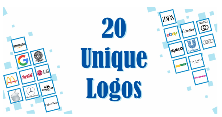 Top 20 Unique logos